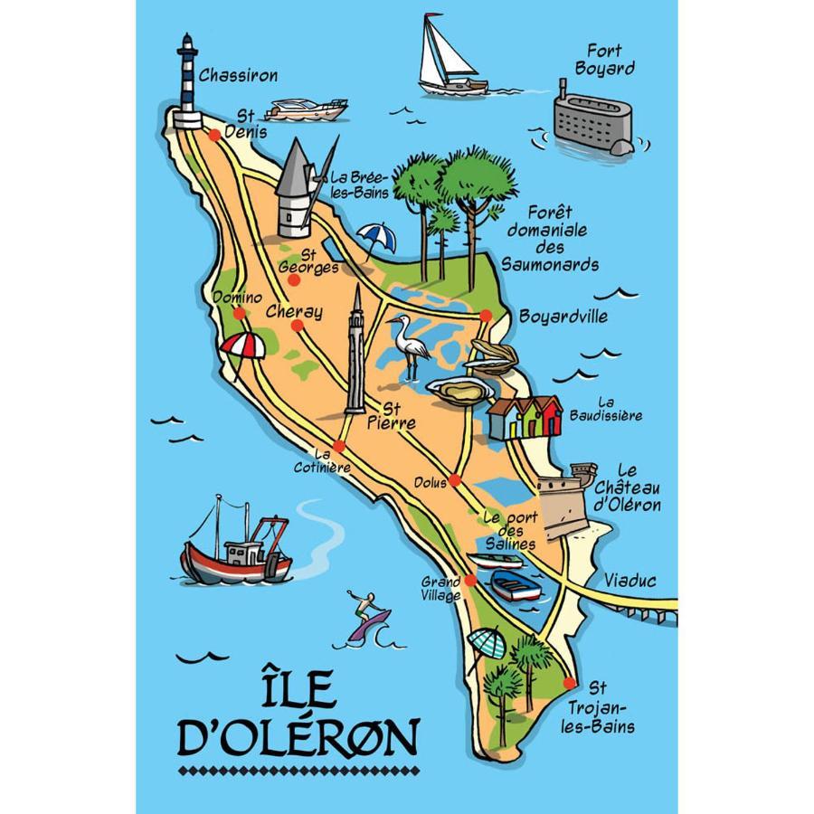 Les Amareyeurs - Ile D'Oleron - Maison Classee 3 Etoiles Avec Piscine - Clim - Velos Le Château-dʼOléron Eksteriør billede